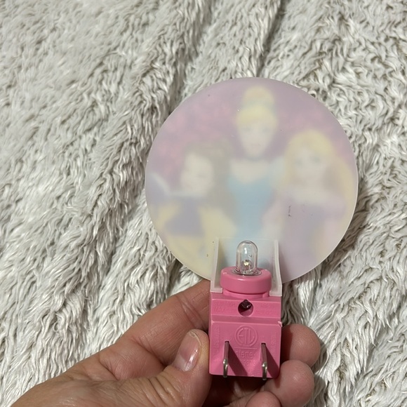 Disney Princess led nightlight Cinderella Belle Sleeping Beauty Aurora like new - Picture 2 of 5